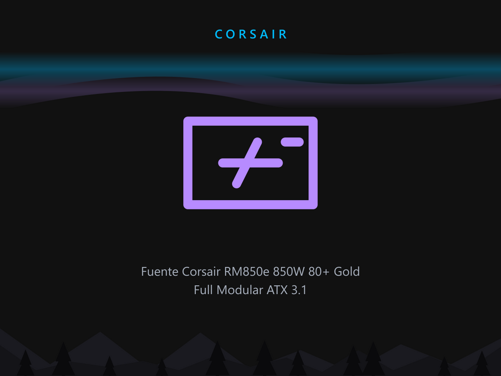 Fuente Corsair RM850e 850W 80+ Gold Full Modular ATX 3.1