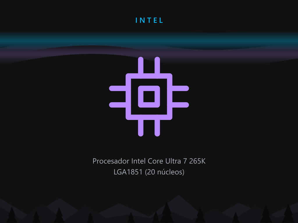 Procesador Intel Core Ultra 7 265K LGA1851 (20 núcleos)