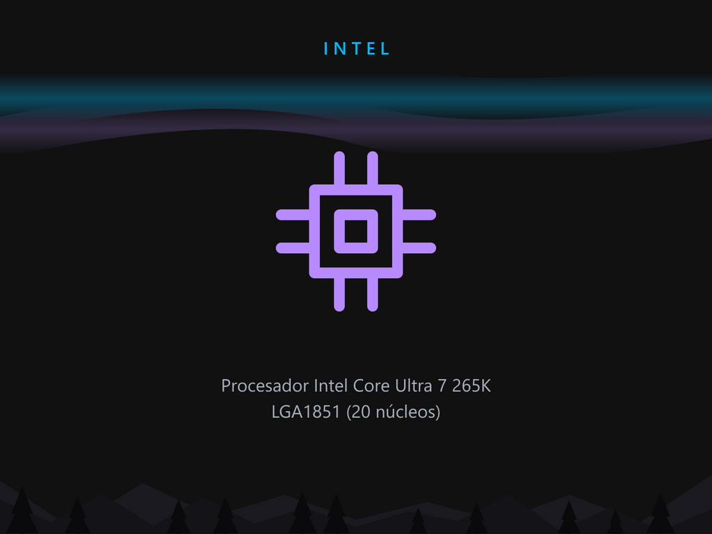 Procesador Intel Core Ultra 7 265K LGA1851 (20 núcleos)