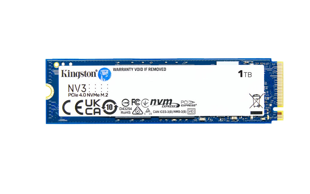 SSD NVMe 1TB Kingston NV3 Gen4 (6000 MB/s)