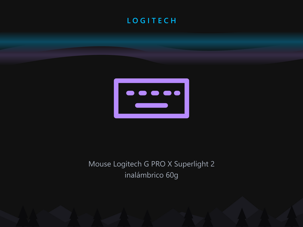 Mouse Logitech G PRO X Superlight 2 inalámbrico 60g