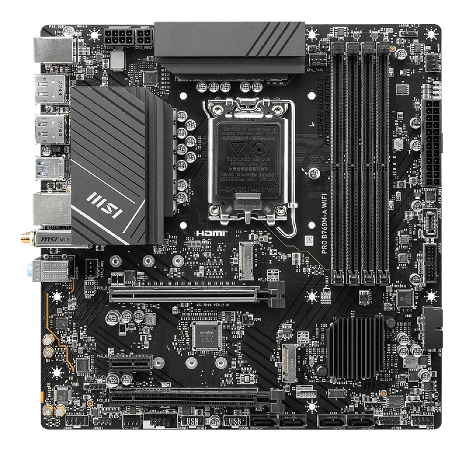 Board MSI PRO B760M-A WIFI DDR5 LGA1700
