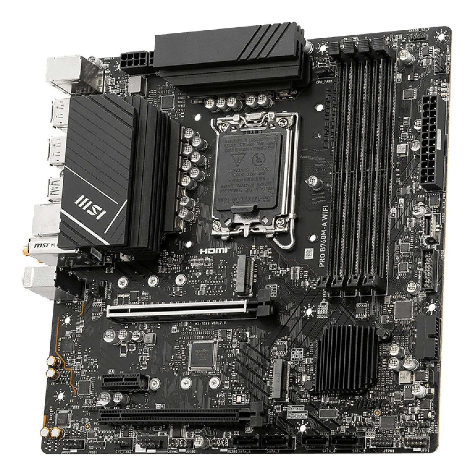 Board MSI PRO B760M-A WIFI DDR5 LGA1700