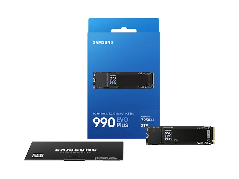 SSD NVMe 2TB Samsung 990 EVO Plus Gen4 (7250 MB/s)