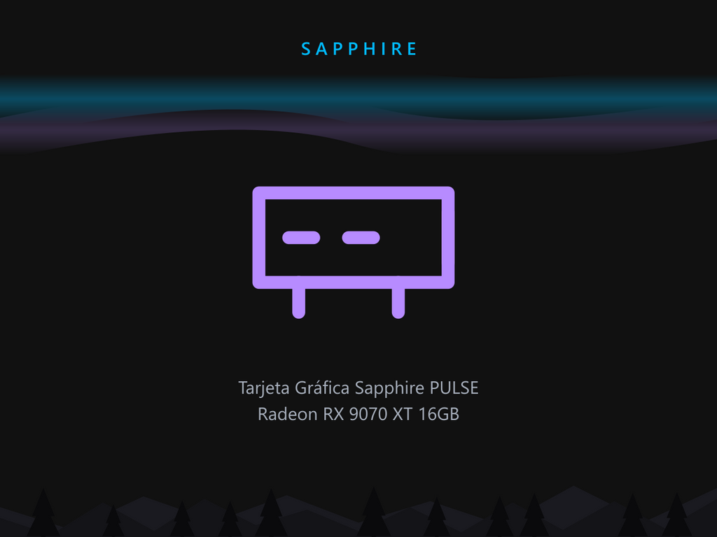 Tarjeta Gráfica Sapphire PULSE Radeon RX 9070 XT 16GB