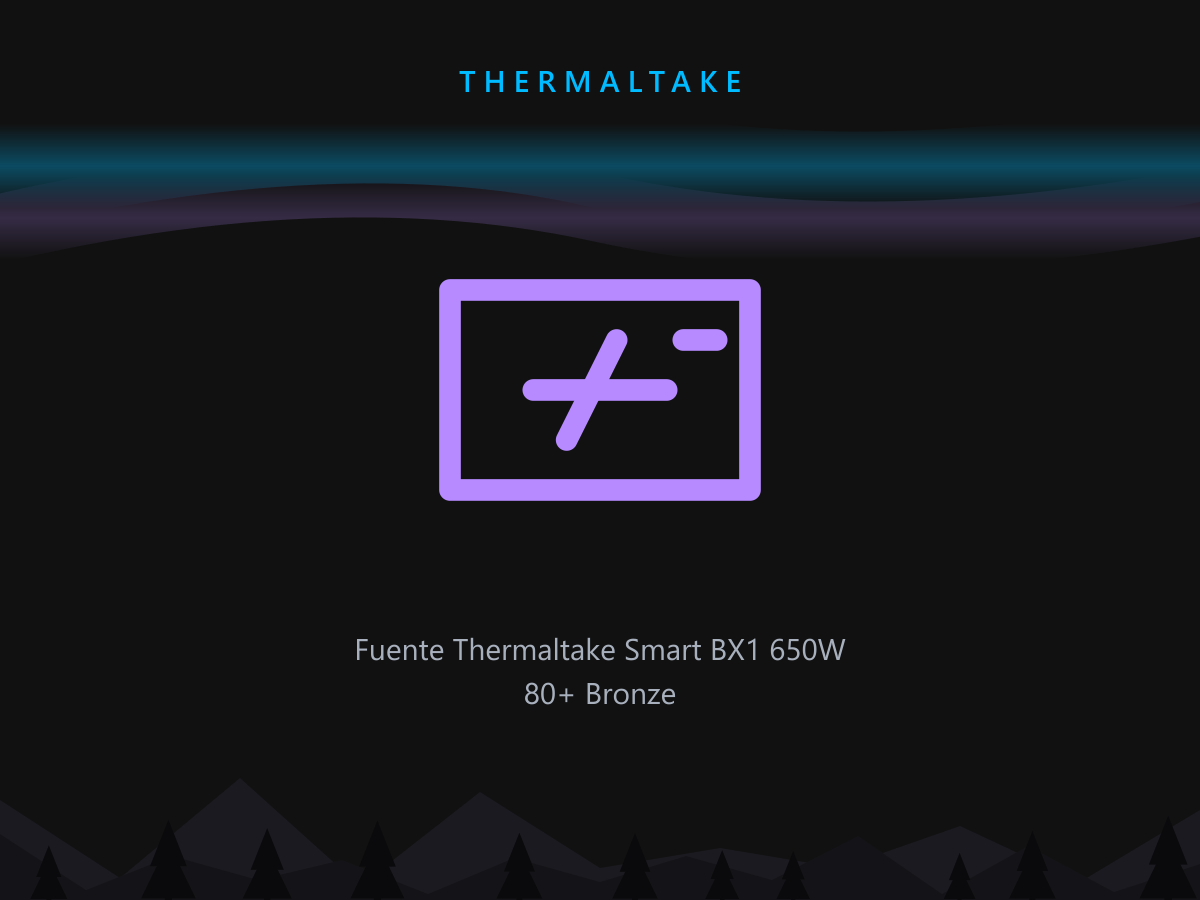 Fuente Thermaltake Smart BX1 650W 80+ Bronze