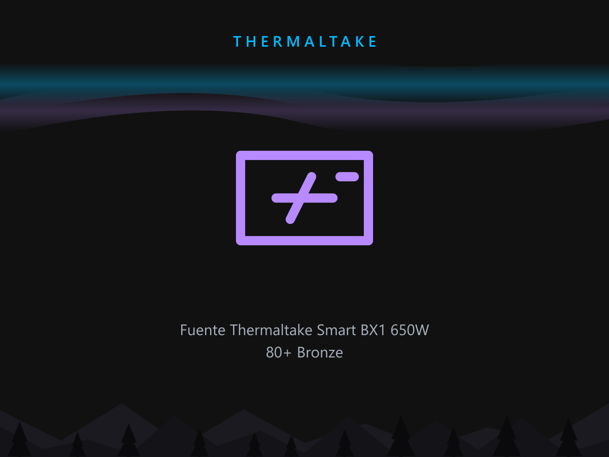 Fuente Thermaltake Smart BX1 650W 80+ Bronze